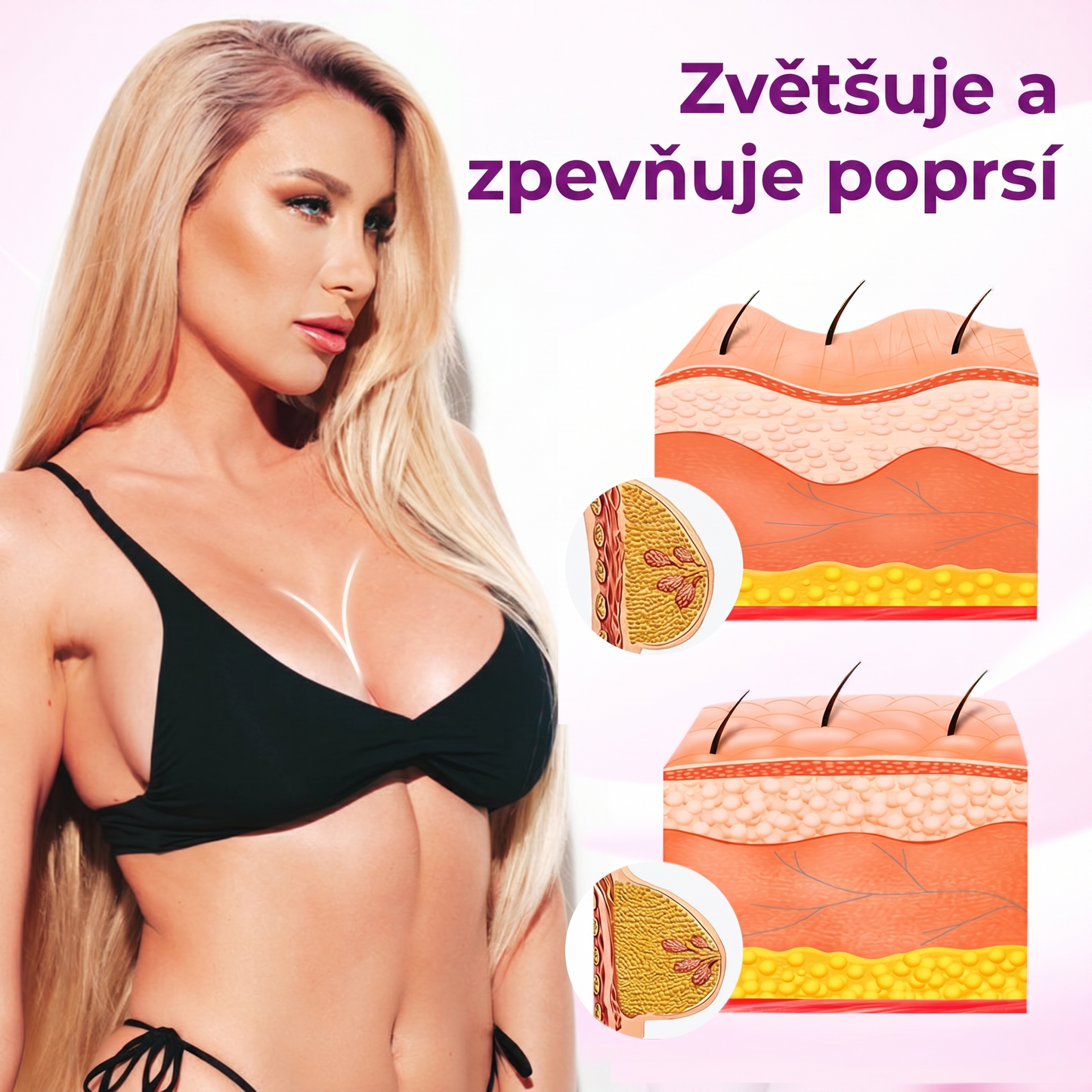 Timilk® 💋MAXKŘIVKY TVAROVACÍ A OBJEMOVÝ PRSNÍ OLEJ 🍬