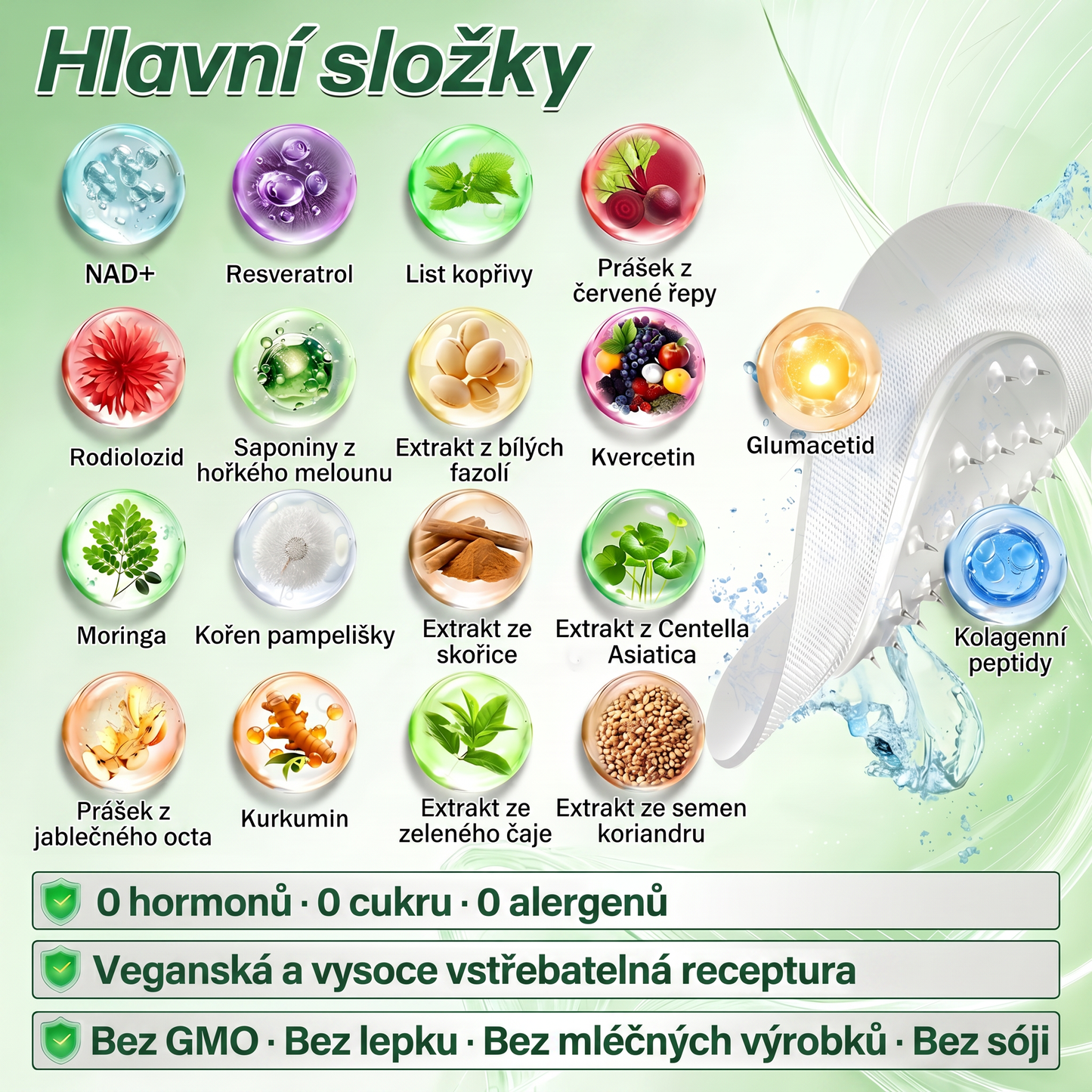 Luxarise®🌿Glumasetide 8v1 Stihla a zdrava nano mikrojehlickova naplast(1krát denně – viditelné změny až za 7 dní) ✅Pro obezitu, zpevnění kůže, cukrovku, spánkovou apnoe, klouby atd.