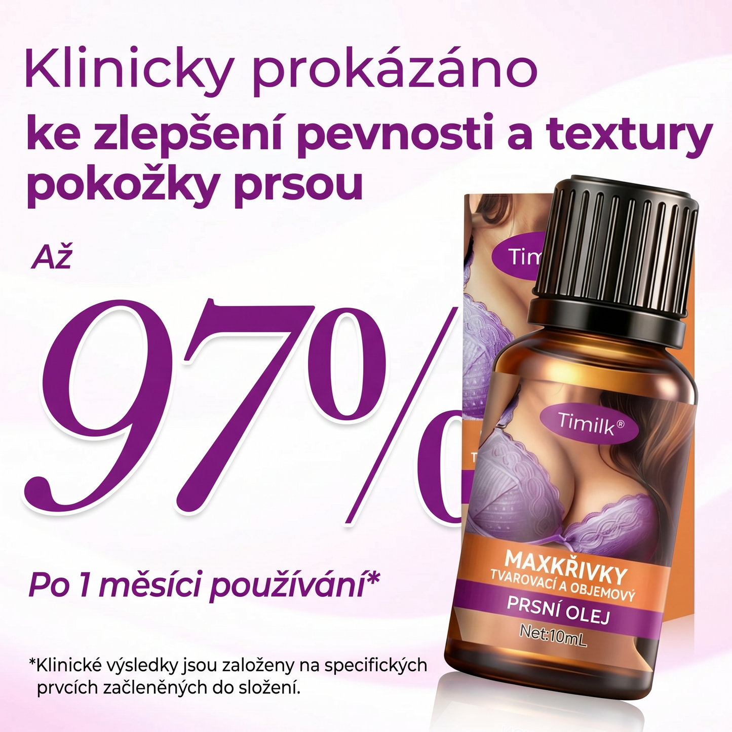 Timilk® 💋MAXKŘIVKY TVAROVACÍ A OBJEMOVÝ PRSNÍ OLEJ 🍬